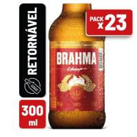 Cerveja Brahma Retornável 300ml (Caixa com 23)